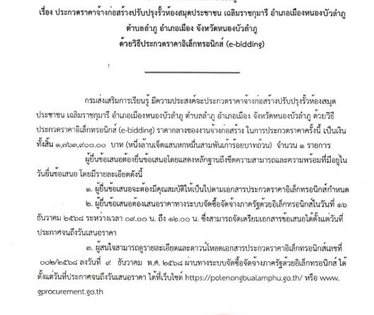ประกาศ กรมส่งเสริมการเรียนรู้